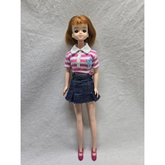 Mimi Doll Korea Fashion Doll Mimi World Anime- Short Bob Cut Ginger Hair - Picture 1 of 13